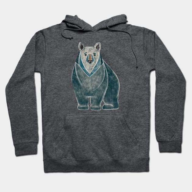 Black Bear Momma Hoodie by five&two creative